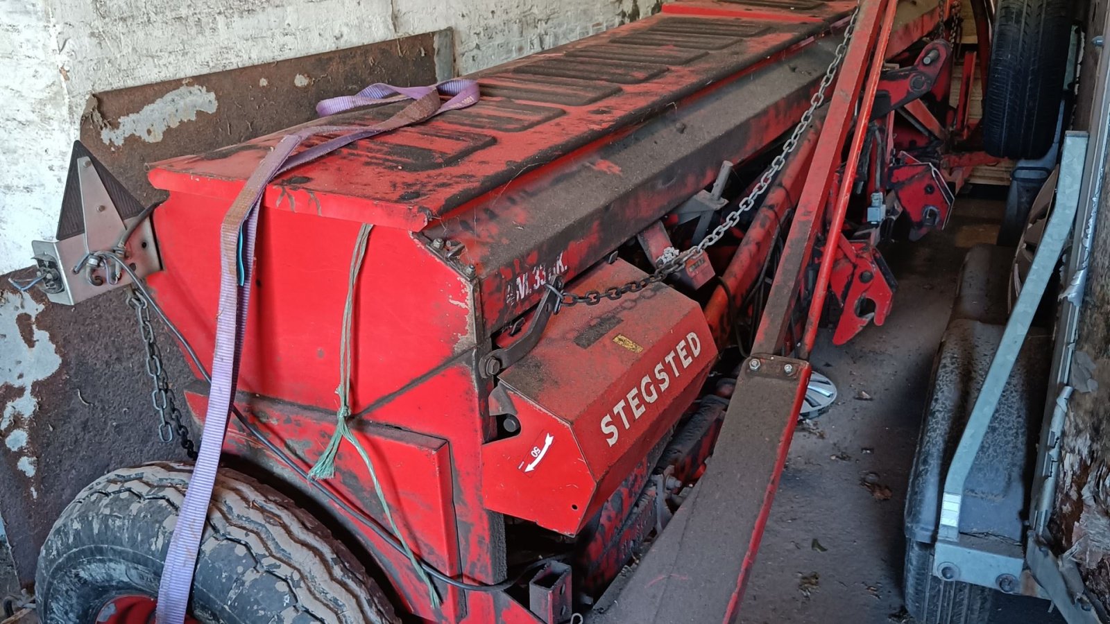 Drillmaschine Türe ait Sonstige Stegsted såmaskine 4 meter med bugsere udstyr, Gebrauchtmaschine içinde Egtved (resim 1)