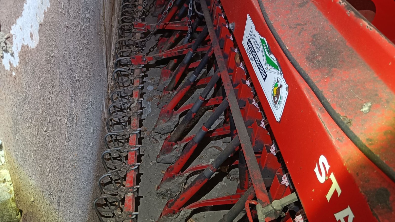 Drillmaschine Türe ait Sonstige Stegsted såmaskine 4 meter med bugsere udstyr, Gebrauchtmaschine içinde Egtved (resim 10)