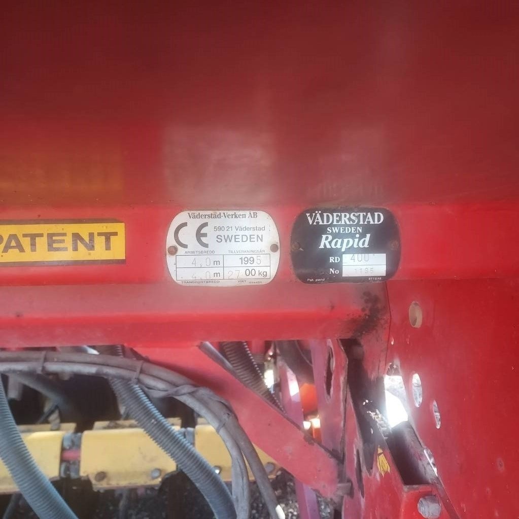 Drillmaschine typu Väderstad Rapid 400S frøsåkasse, Gebrauchtmaschine v Mern (Obrázek 5)