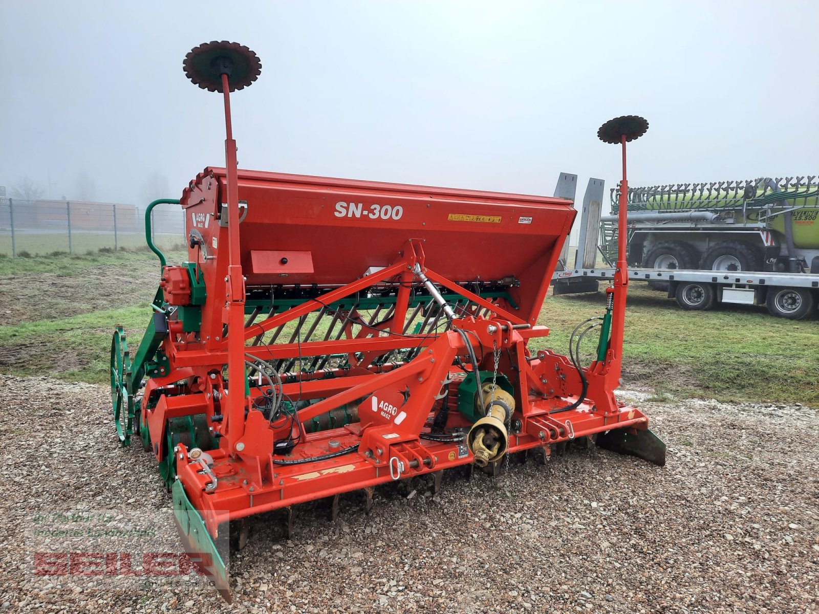 Drillmaschinenkombination des Typs Agro-Masz ANA 30 + SN 300, Gebrauchtmaschine in Ansbach (Bild 1)