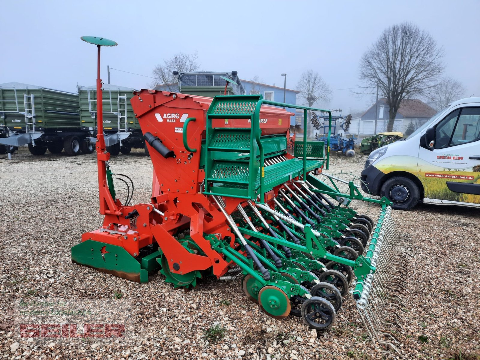 Drillmaschinenkombination des Typs Agro-Masz ANA 30 + SN 300, Gebrauchtmaschine in Ansbach (Bild 5)
