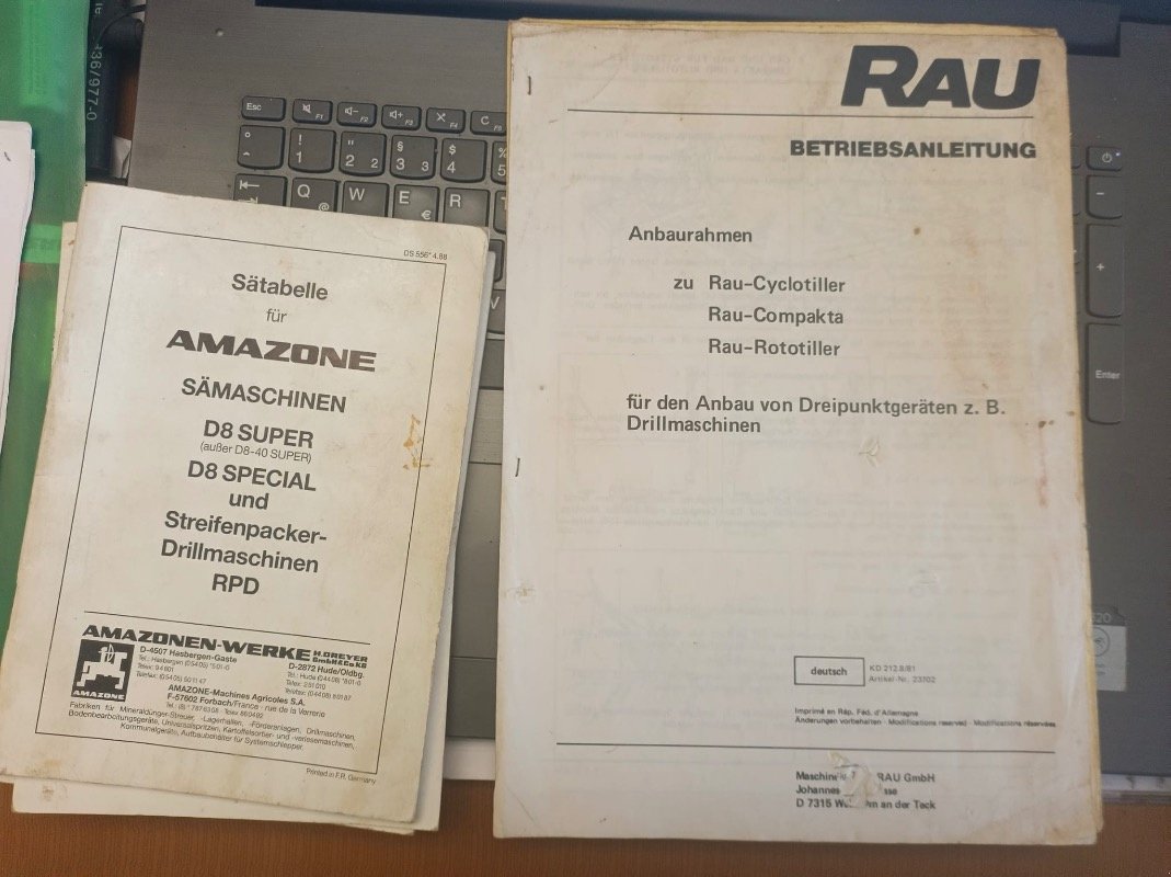 Drillmaschinenkombination tip Amazone-Rau Compacta + D7 Special, Gebrauchtmaschine in Liebenwalde (Poză 2)