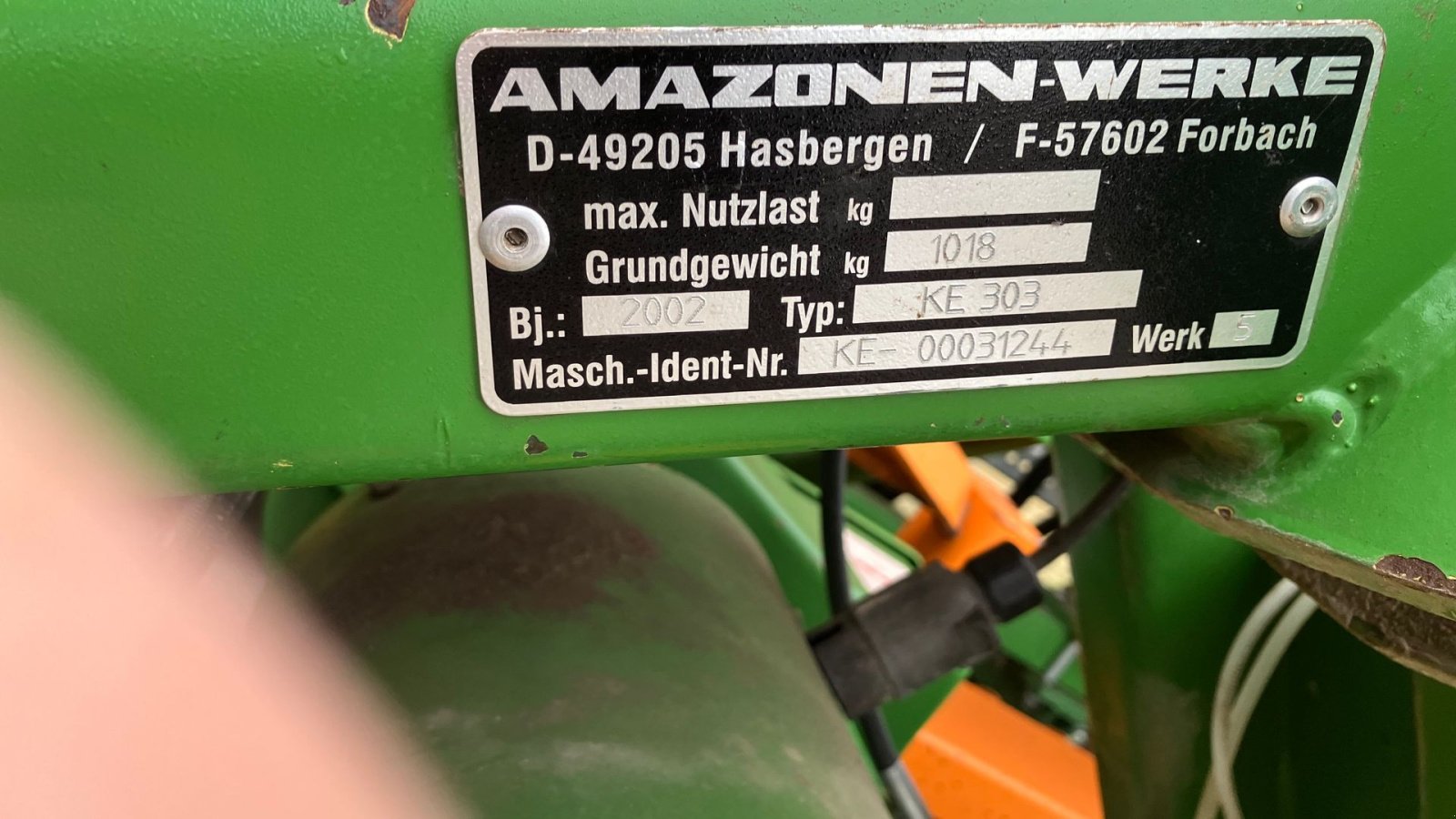 Drillmaschinenkombination του τύπου Amazone AD 303-KE 303, Gebrauchtmaschine σε Høng (Φωτογραφία 7)