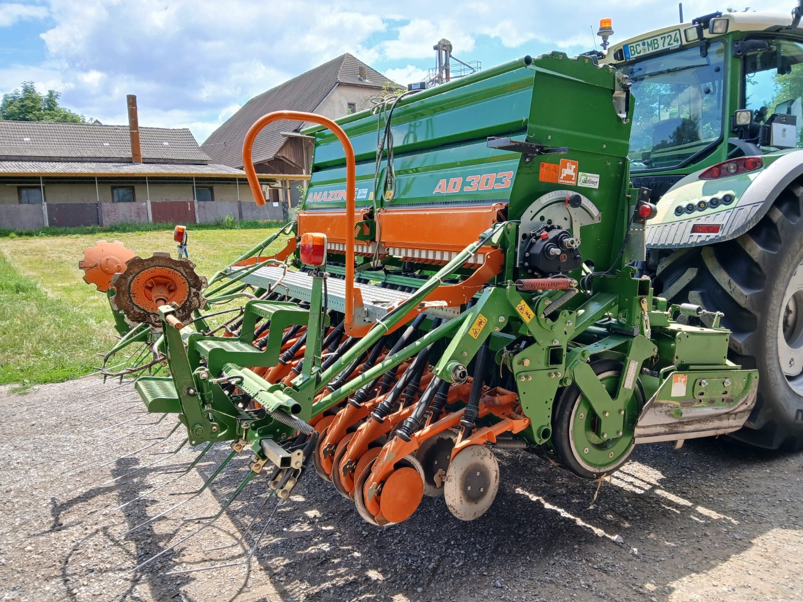 Drillmaschinenkombination del tipo Amazone AD 303 + KE 303, Gebrauchtmaschine en Langenenslingen (Imagen 4)