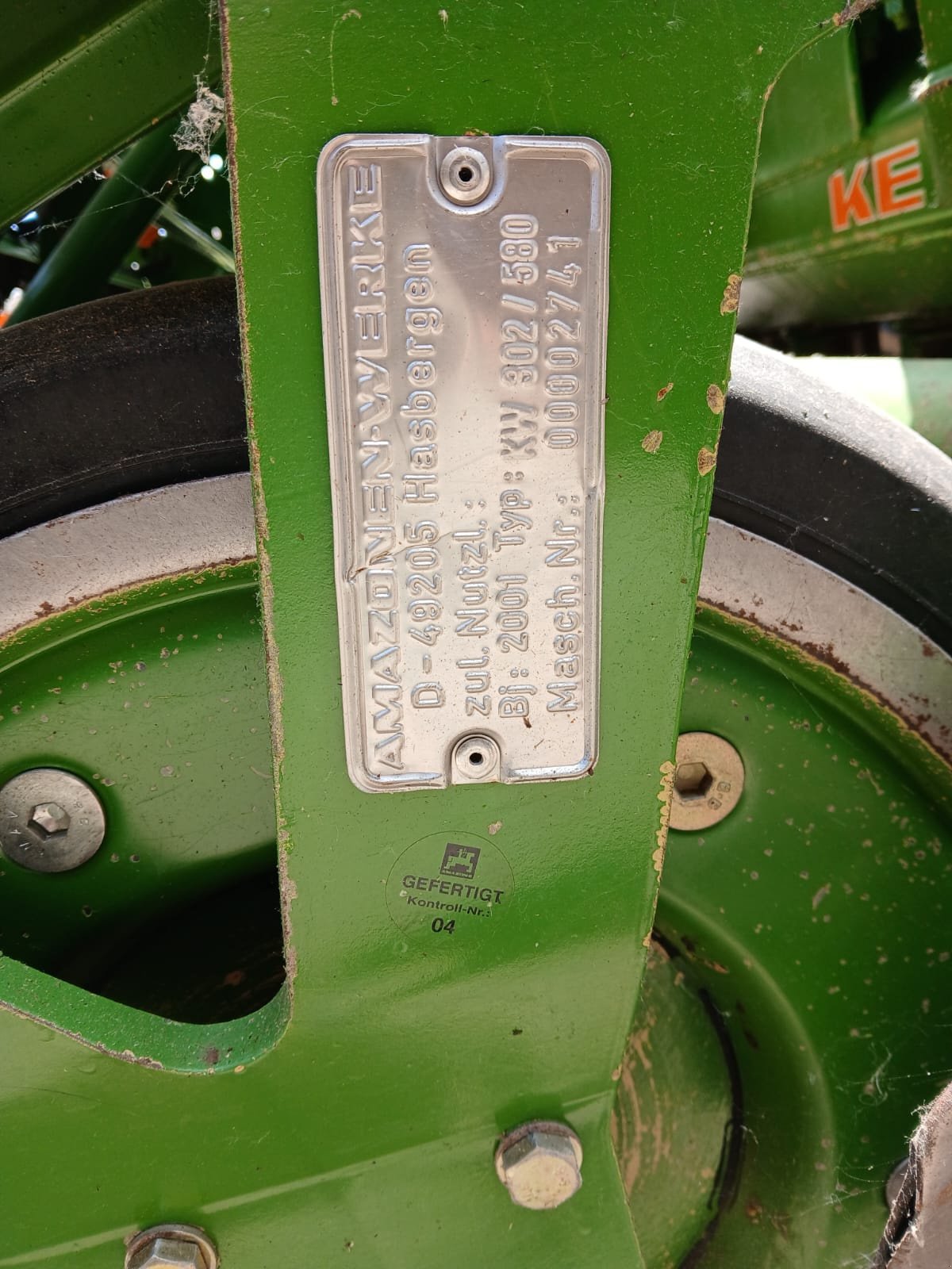 Drillmaschinenkombination del tipo Amazone AD 303 + KE 303, Gebrauchtmaschine en Langenenslingen (Imagen 5)