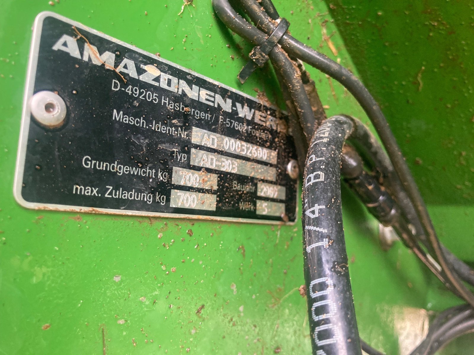 Drillmaschinenkombination del tipo Amazone AD 303 + KG 3000, Gebrauchtmaschine In Wittelshofen (Immagine 10)