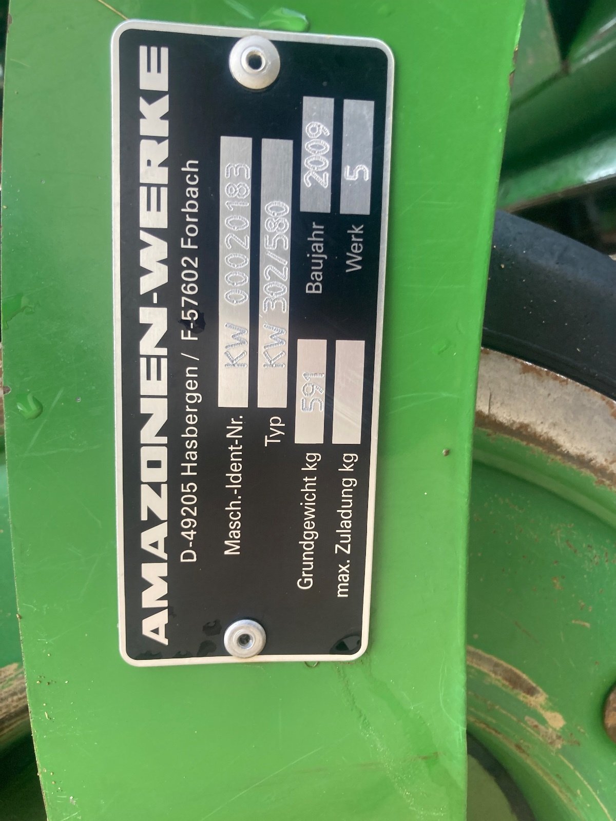 Drillmaschinenkombination del tipo Amazone AD 303 + KG 3000, Gebrauchtmaschine In Wittelshofen (Immagine 11)