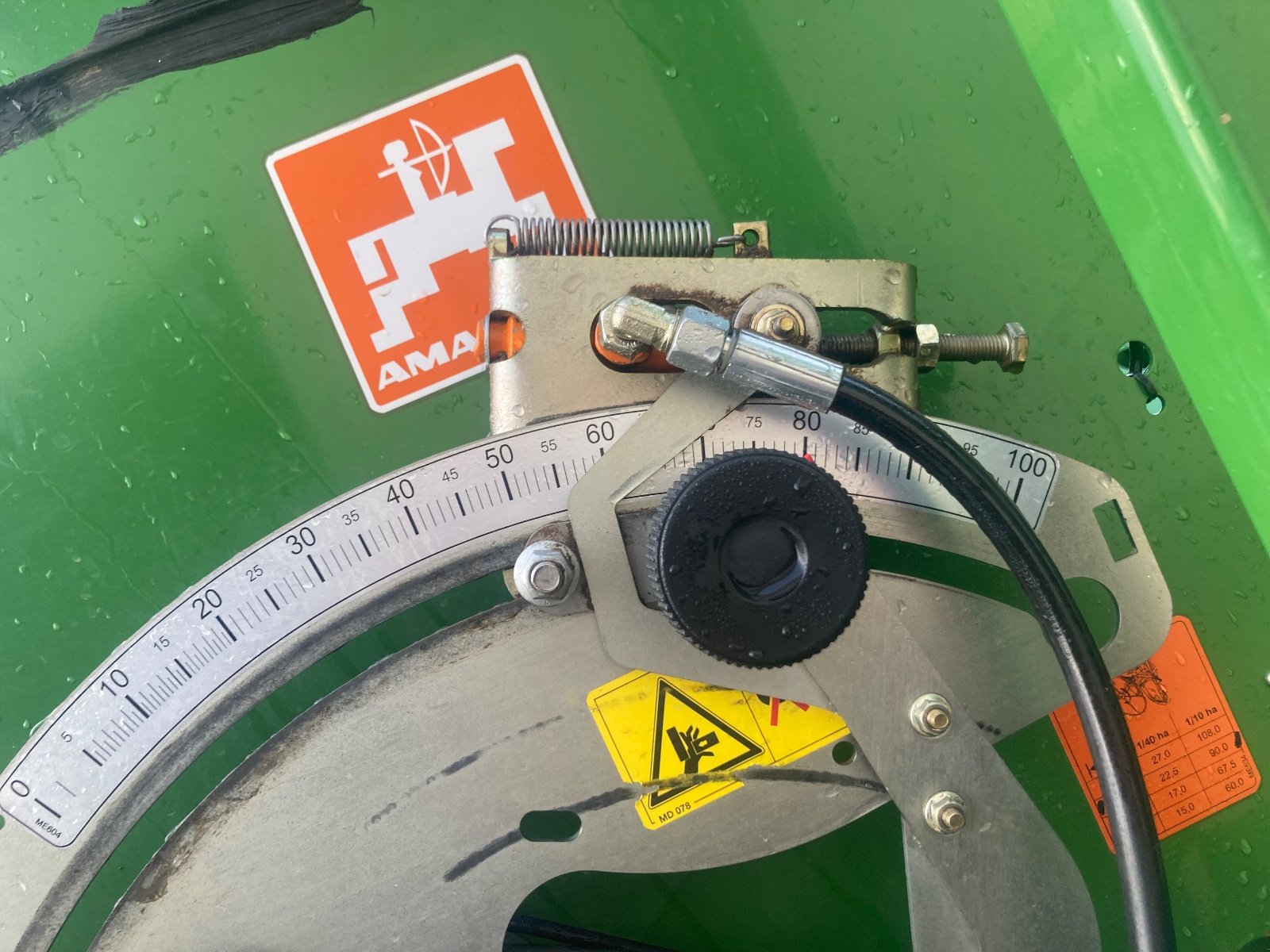 Drillmaschinenkombination del tipo Amazone AD 303 + KG 3000, Gebrauchtmaschine In Wittelshofen (Immagine 12)