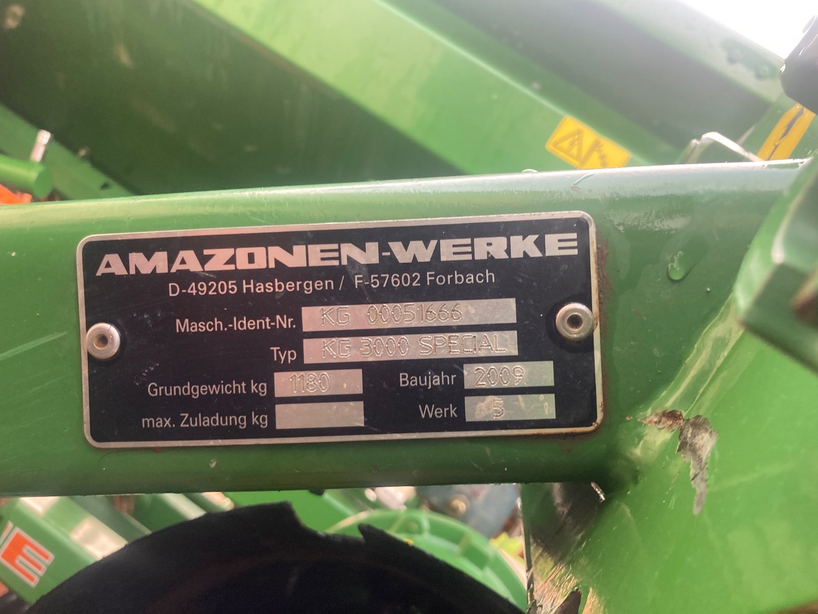 Drillmaschinenkombination del tipo Amazone AD 303 + KG 3000, Gebrauchtmaschine In Wittelshofen (Immagine 14)