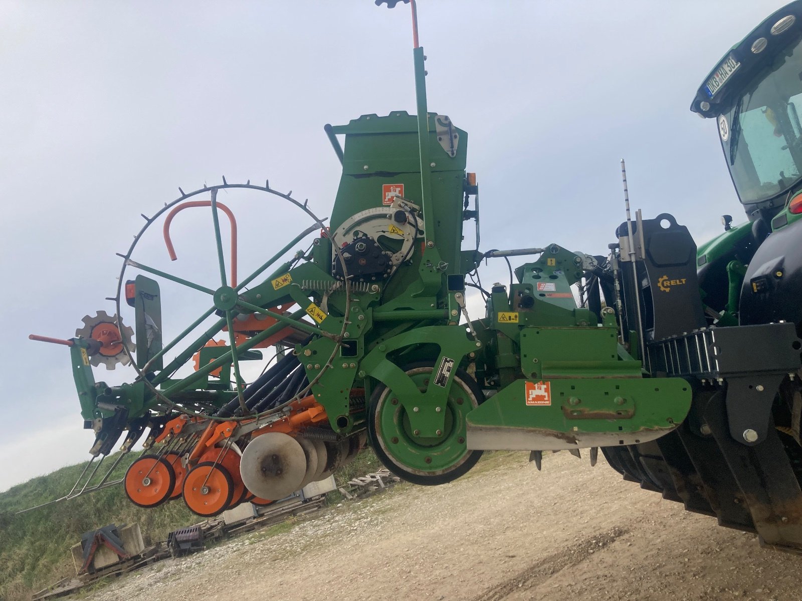 Drillmaschinenkombination del tipo Amazone AD 303 + KG 3000, Gebrauchtmaschine In Wittelshofen (Immagine 15)