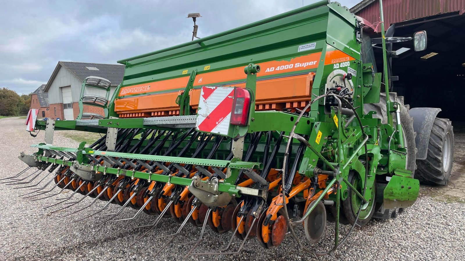 Drillmaschinenkombination tip Amazone AD 4000 super AD4000, Gebrauchtmaschine in Ribe (Poză 3)