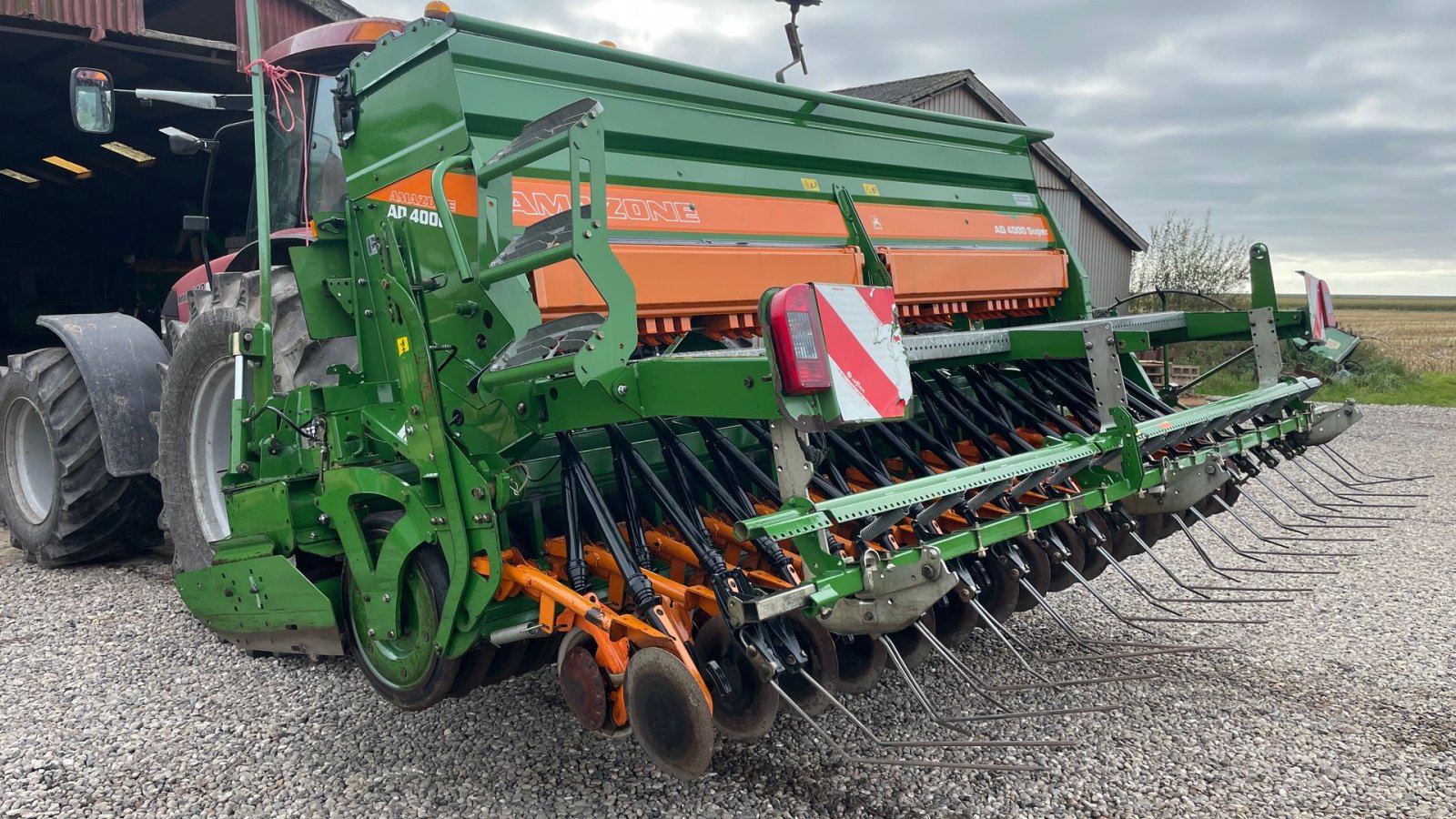 Drillmaschinenkombination tip Amazone AD 4000 super AD4000, Gebrauchtmaschine in Ribe (Poză 1)