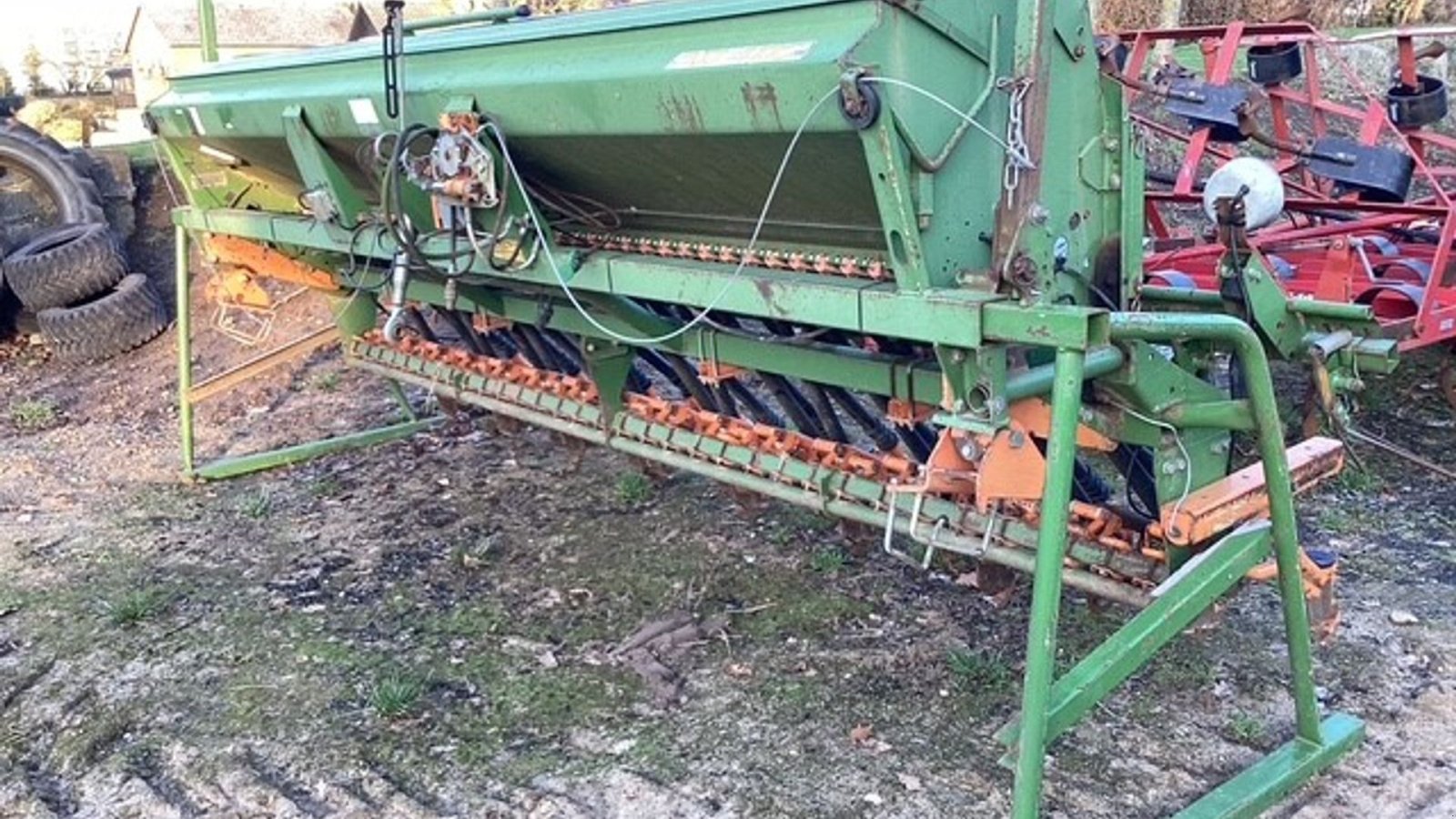 Drillmaschinenkombination a típus Amazone AD 402, Gebrauchtmaschine ekkor: Ringe (Kép 1)