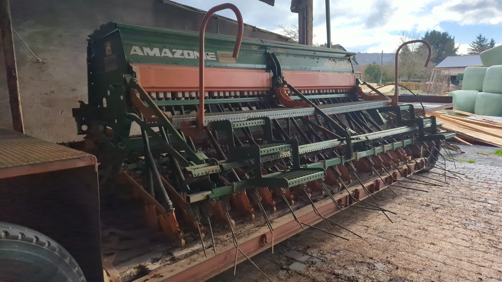 Drillmaschinenkombination del tipo Amazone AD 403 + KE 403, Gebrauchtmaschine en Bad Sobernheim (Imagen 1)