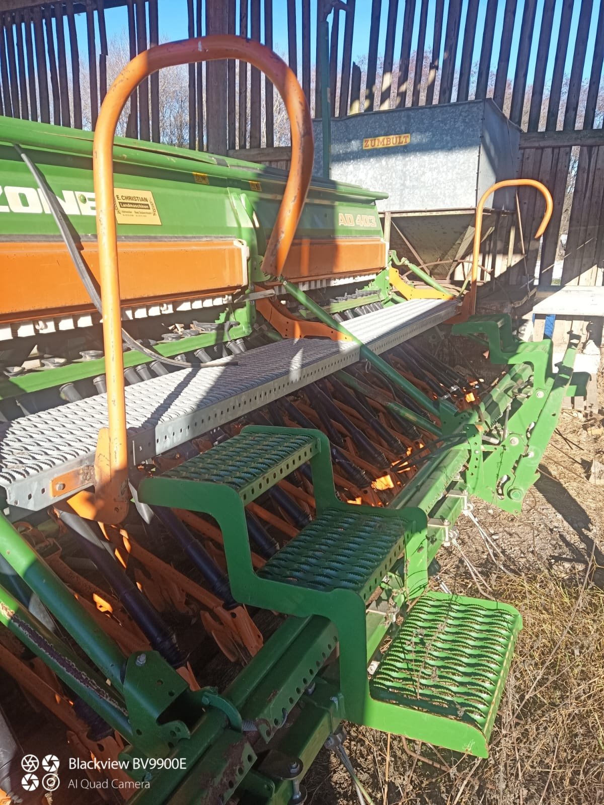 Drillmaschinenkombination del tipo Amazone AD 403 + KE 403, Gebrauchtmaschine en Bad Sobernheim (Imagen 3)