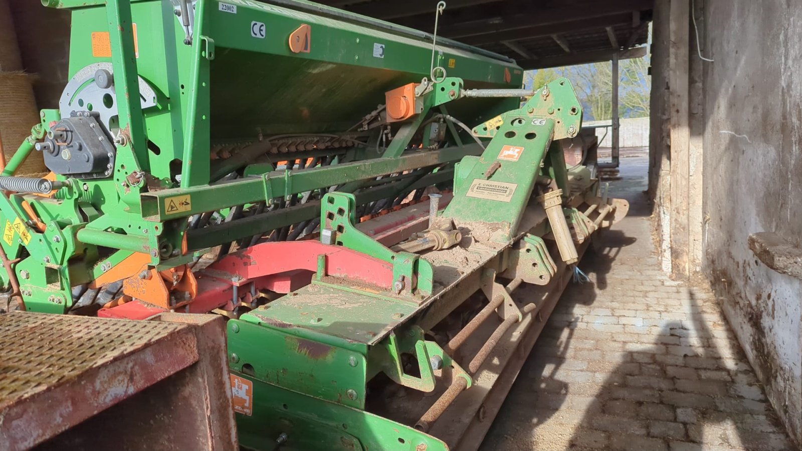 Drillmaschinenkombination del tipo Amazone AD 403 + KE 403, Gebrauchtmaschine en Bad Sobernheim (Imagen 9)