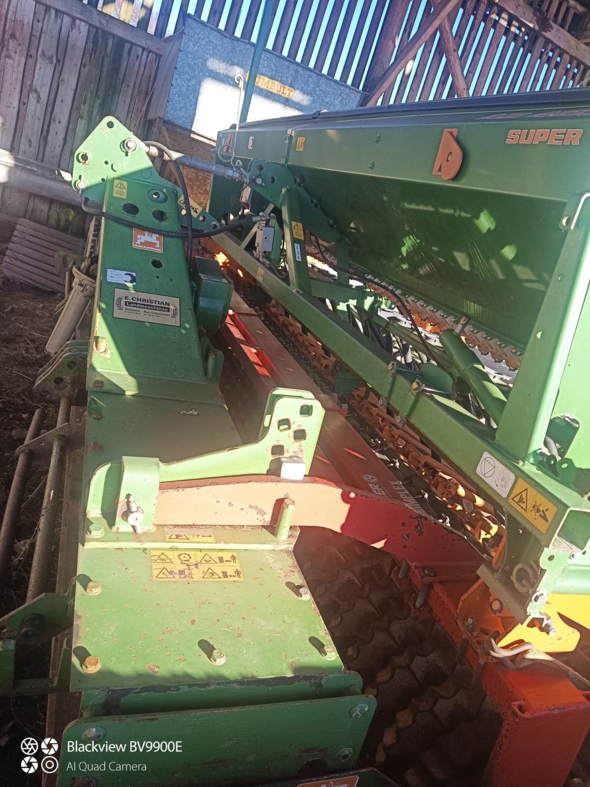 Drillmaschinenkombination del tipo Amazone AD 403 + KE 403, Gebrauchtmaschine en Bad Sobernheim (Imagen 11)