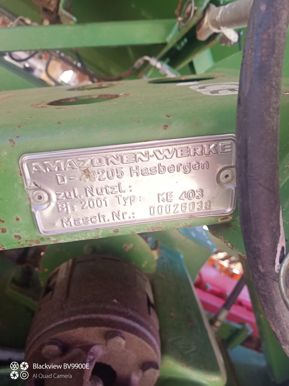 Drillmaschinenkombination del tipo Amazone AD 403 + KE 403, Gebrauchtmaschine en Bad Sobernheim (Imagen 12)