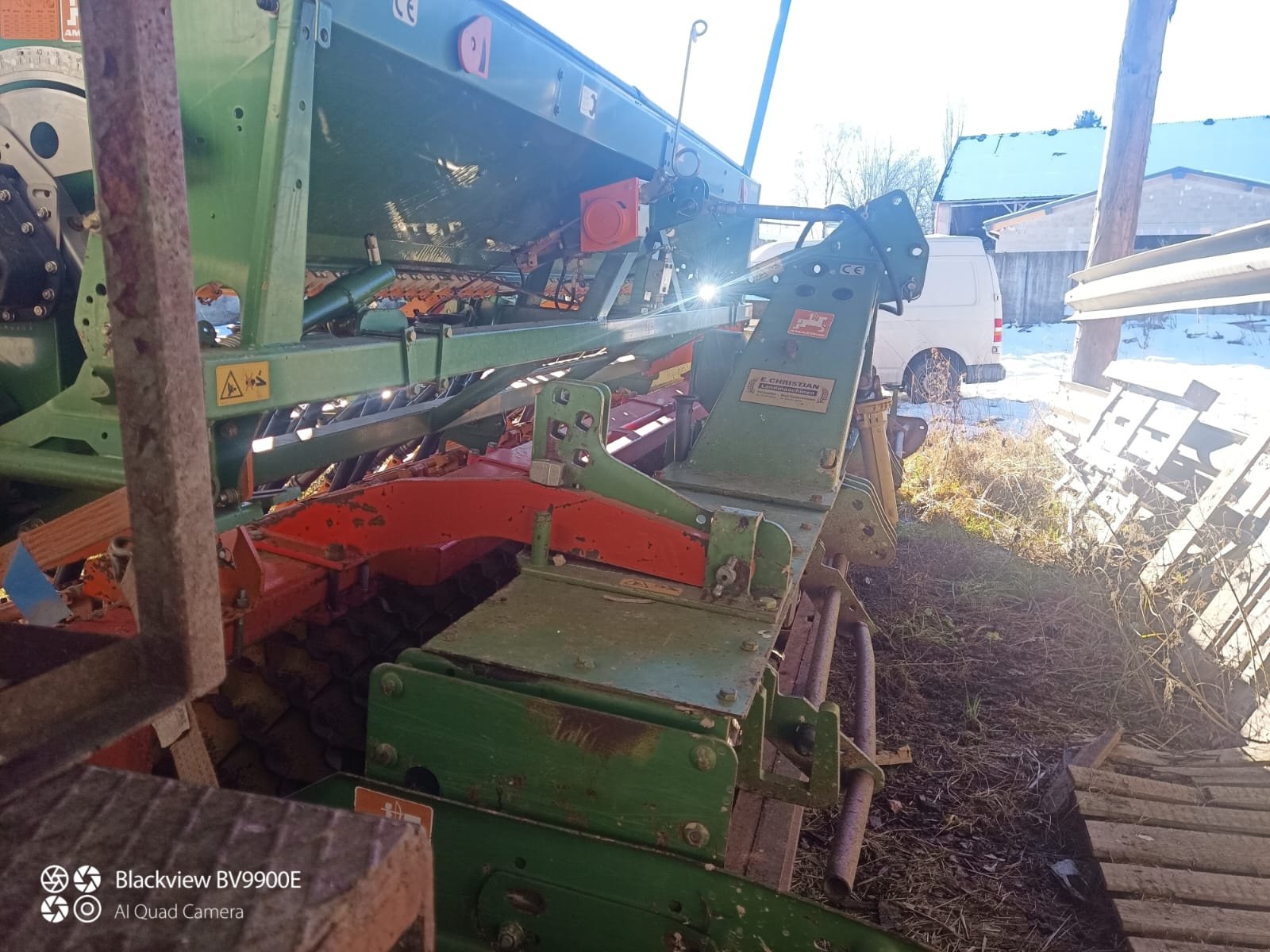 Drillmaschinenkombination del tipo Amazone AD 403 + KE 403, Gebrauchtmaschine en Bad Sobernheim (Imagen 13)