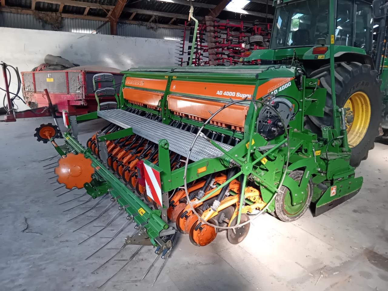 Drillmaschinenkombination типа Amazone AD/KE 4000, Gebrauchtmaschine в Maribo (Фотография 14)