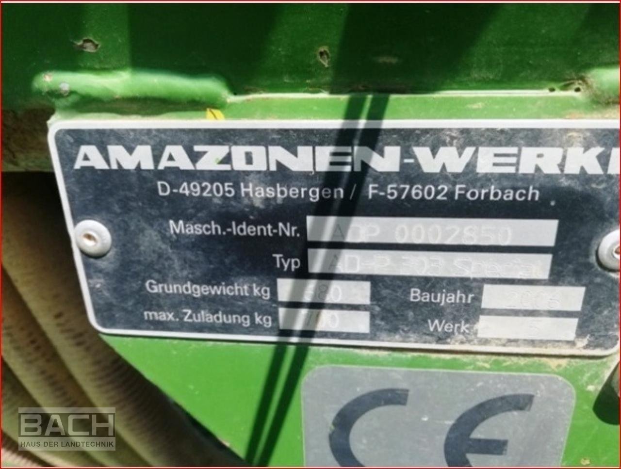 Drillmaschinenkombination of the type Amazone AD P 303 SPECIAL KG 303, Gebrauchtmaschine in Boxberg-Seehof (Picture 7)