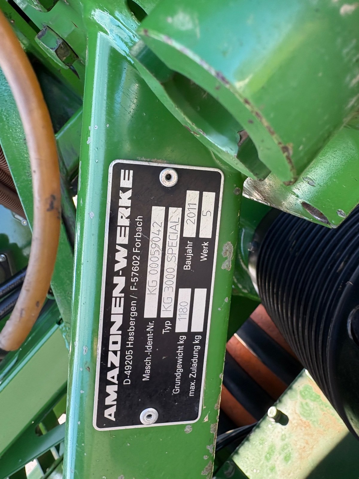 Drillmaschinenkombination typu Amazone AD-P 303 Special, Gebrauchtmaschine w Bad Wurzach (Zdjęcie 10)