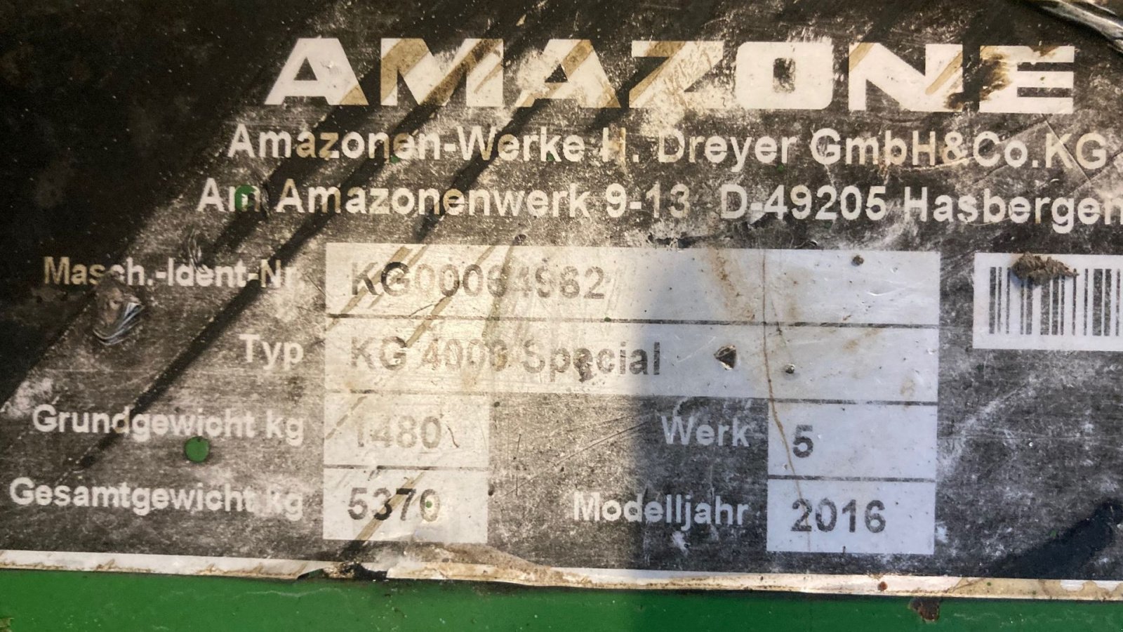 Drillmaschinenkombination от тип Amazone AD-P 4000 SUPER, Gebrauchtmaschine в Store Heddinge (Снимка 3)
