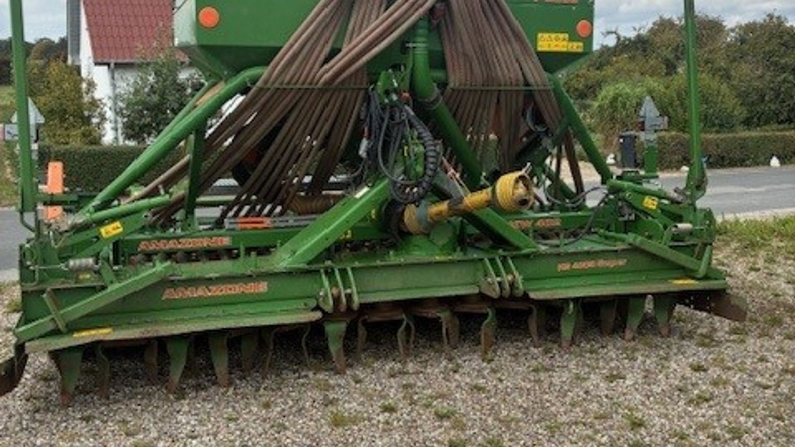 Drillmaschinenkombination des Typs Amazone AD-P 4000 SUPER, Gebrauchtmaschine in Stenstrup (Bild 1)