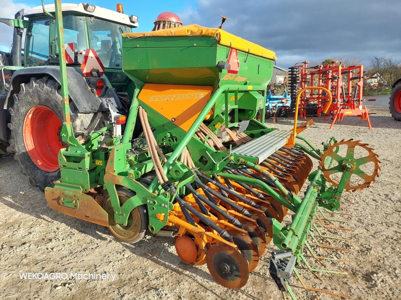 Drillmaschinenkombination del tipo Amazone AD-P 403 / KG 4000 Super, Gebrauchtmaschine In Hammel (Immagine 4)