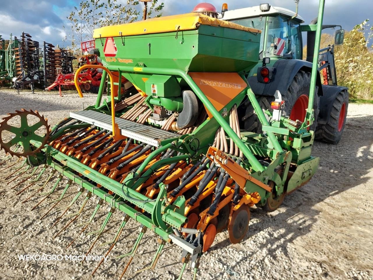 Drillmaschinenkombination del tipo Amazone AD-P 403 / KG 4000 Super, Gebrauchtmaschine In Hammel (Immagine 9)