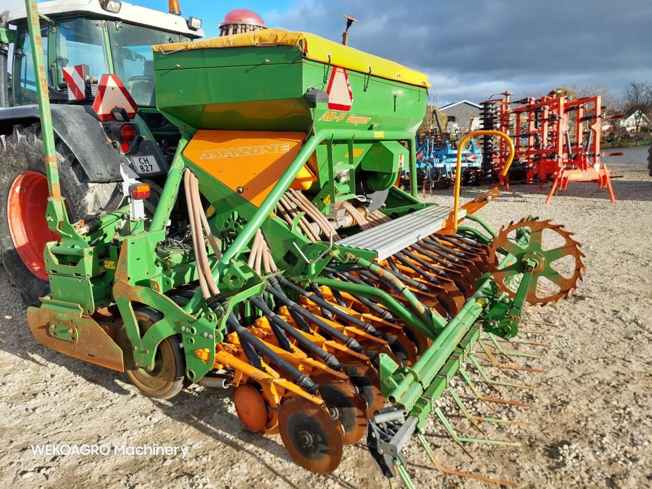 Drillmaschinenkombination del tipo Amazone AD-P 403 / KG 4000 Super, Gebrauchtmaschine In Hammel (Immagine 2)