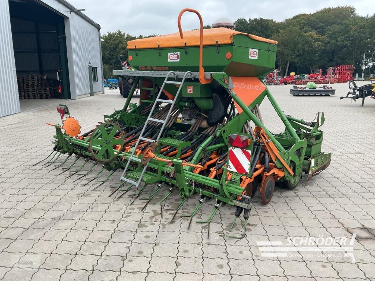 Drillmaschinenkombination del tipo Amazone AD-P SUPER 4,00 M, Gebrauchtmaschine en Wildeshausen (Imagen 3)