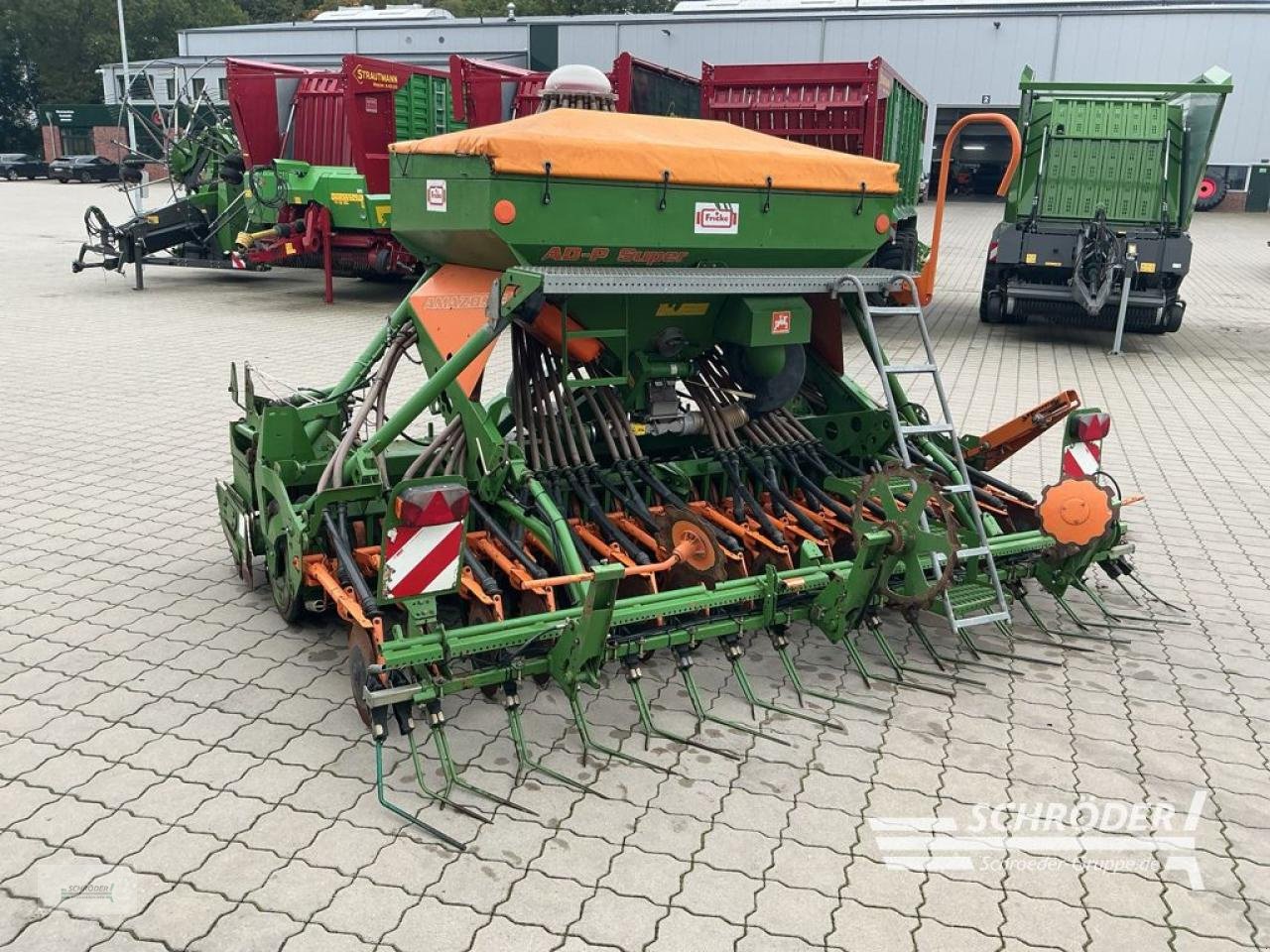 Drillmaschinenkombination del tipo Amazone AD-P SUPER 4,00 M, Gebrauchtmaschine en Wildeshausen (Imagen 4)