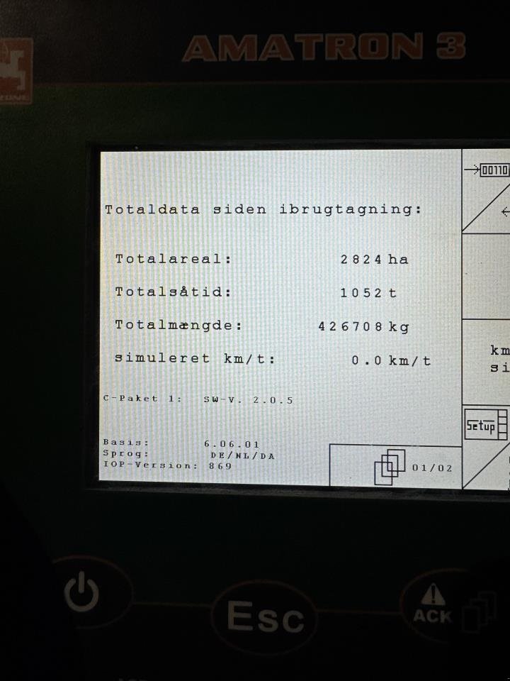 Drillmaschinenkombination типа Amazone AD-P SUPER 4 M., Gebrauchtmaschine в Hadsten (Фотография 5)