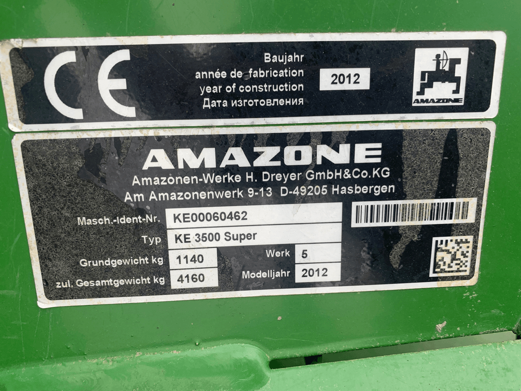 Drillmaschinenkombination типа Amazone AD, Gebrauchtmaschine в TREMEUR (Фотография 10)