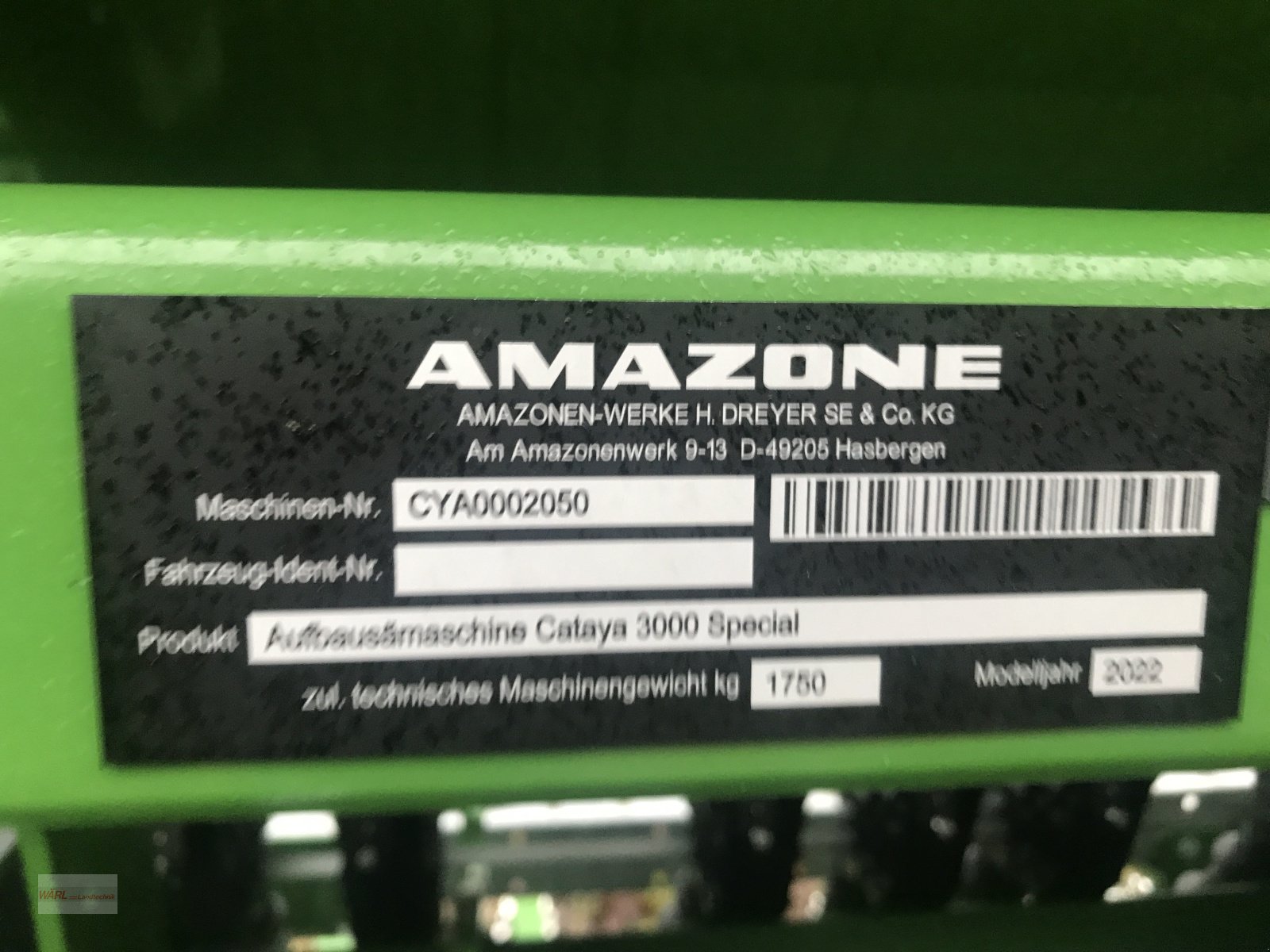 Drillmaschinenkombination of the type Amazone Cataya 3000 Special + KE 3001 Super, Neumaschine in Mitterscheyern (Picture 5)