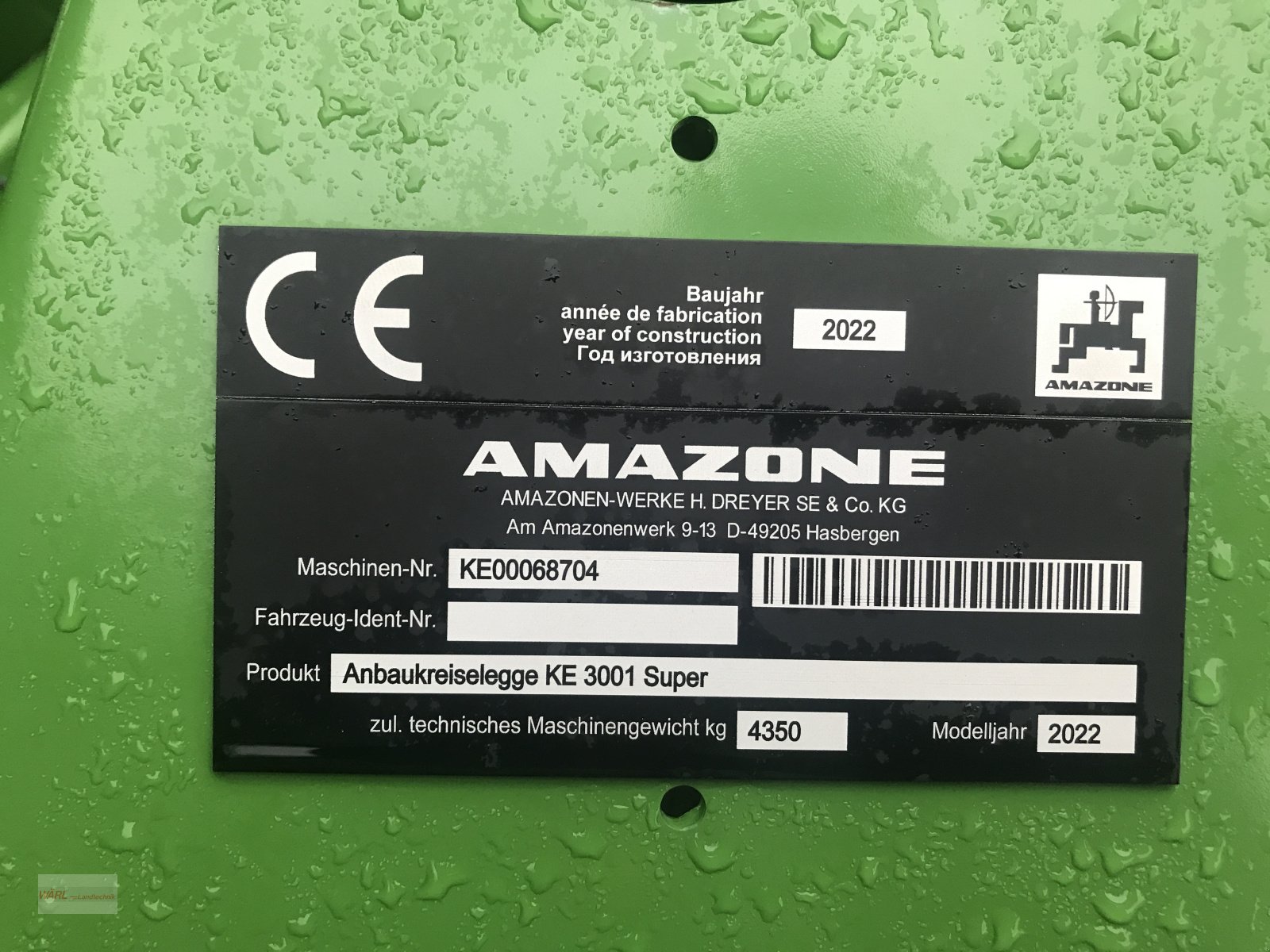 Drillmaschinenkombination типа Amazone Cataya 3000 Special + KE 3001 Super, Neumaschine в Mitterscheyern (Фотография 6)