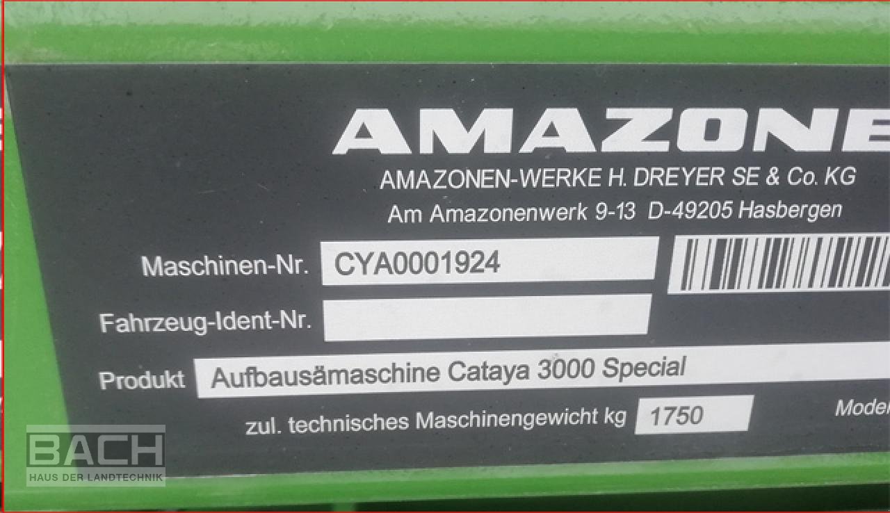 Drillmaschinenkombination typu Amazone CATAYA 3000 SPECIAL + KE3001 SUPER, Neumaschine w Boxberg-Seehof (Zdjęcie 8)