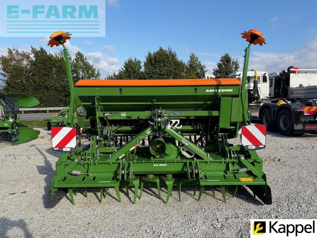 Drillmaschinenkombination del tipo Amazone cataya 3000 super mit kx 3001 kreiselgrubber, Gebrauchtmaschine In Mariasdorf (Immagine 7)