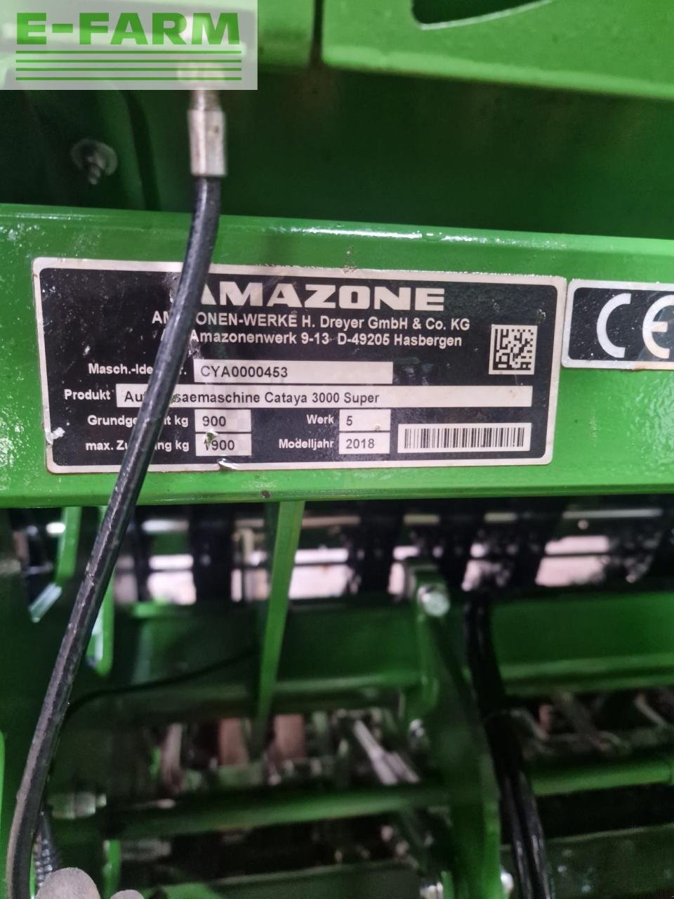 Drillmaschinenkombination tip Amazone Cataya 3000 Super, Gebrauchtmaschine in Hamburg (Poză 12)