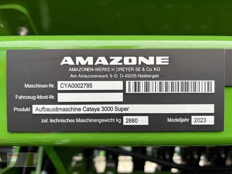 Drillmaschinenkombination типа Amazone Cataya 3000 Super, Neumaschine в Risum-Lindholm (Фотография 6)