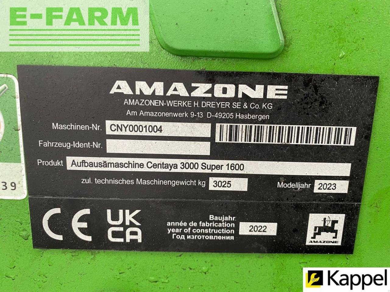 Drillmaschinenkombination типа Amazone centaya 3000 super / kg 3001 special, Gebrauchtmaschine в Mariasdorf (Фотография 15)