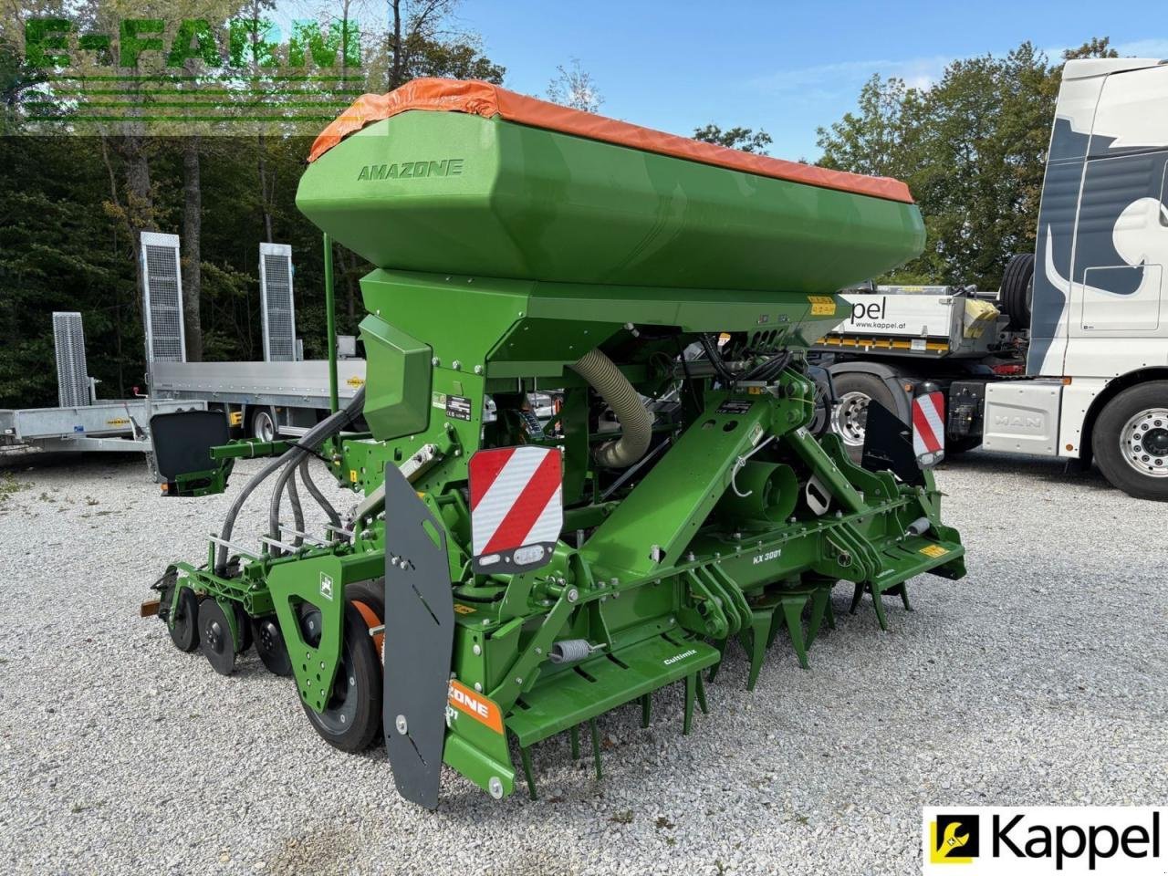 Drillmaschinenkombination del tipo Amazone centaya 3000 super mit kx 3001 kreiselgrubber, Gebrauchtmaschine en Mariasdorf (Imagen 7)