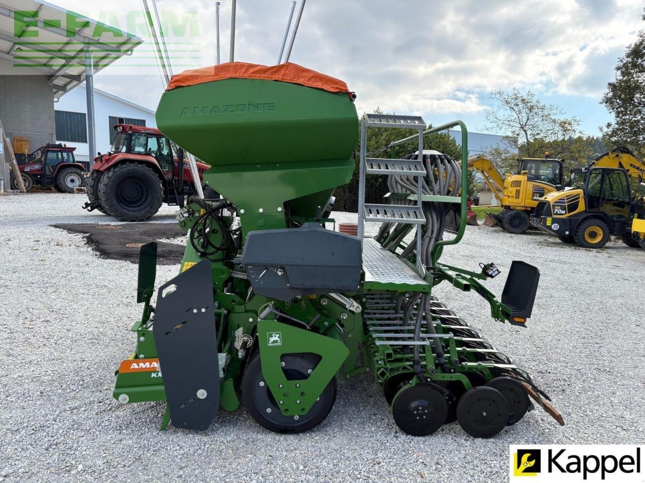 Drillmaschinenkombination del tipo Amazone centaya 3000 super mit kx 3001 kreiselgrubber, Gebrauchtmaschine en Mariasdorf (Imagen 9)