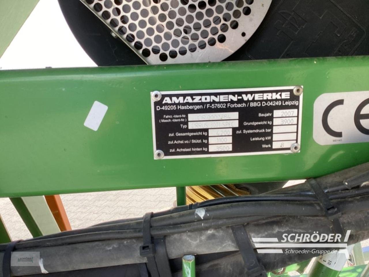 Drillmaschinenkombination typu Amazone CIRRUS 3001 SPECIAL, Gebrauchtmaschine v Schwarmstedt (Obrázek 3)