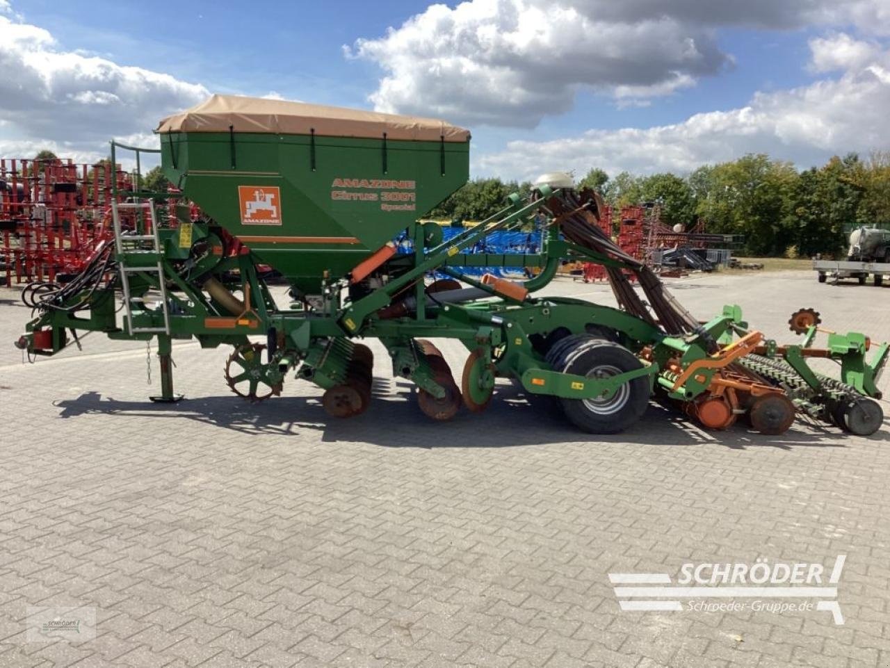 Drillmaschinenkombination typu Amazone CIRRUS 3001 SPECIAL, Gebrauchtmaschine v Schwarmstedt (Obrázek 5)