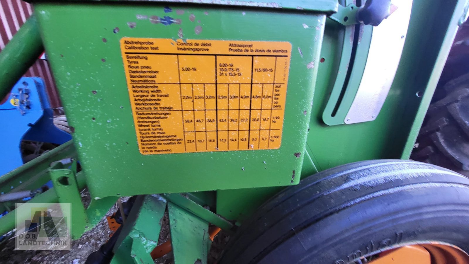 Drillmaschinenkombination del tipo Amazone HRB302D mit Amazone D8/30 Spezial, Gebrauchtmaschine In Langweid am Lech (Immagine 5)