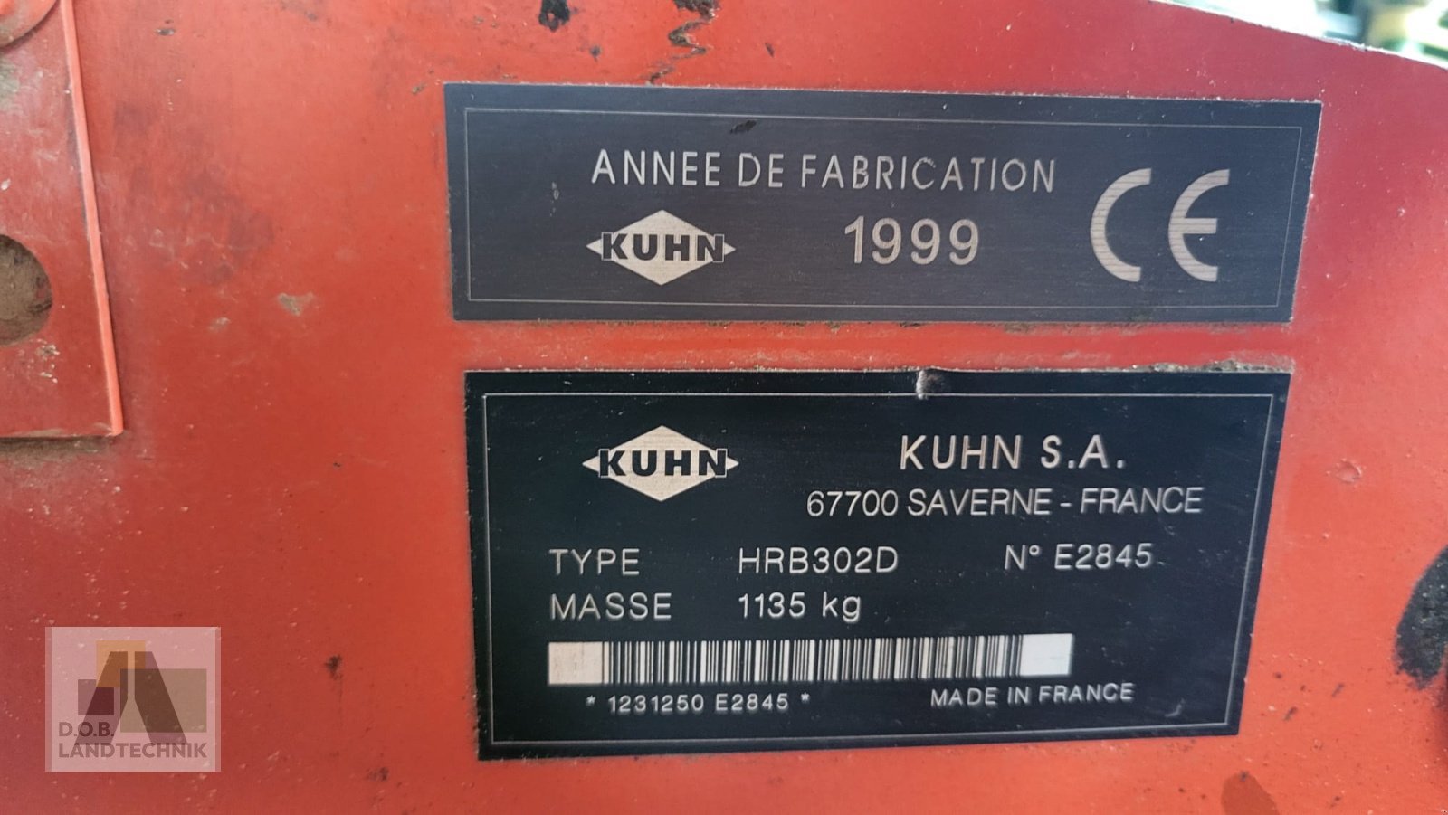 Drillmaschinenkombination del tipo Amazone HRB302D mit Amazone D8/30 Spezial, Gebrauchtmaschine In Langweid am Lech (Immagine 9)