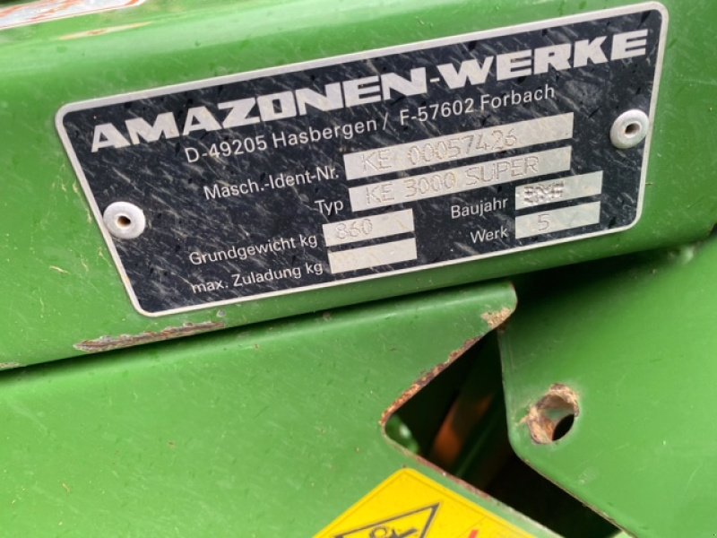 Drillmaschinenkombination typu Amazone KE 3000, Gebrauchtmaschine w Wargnies Le Grand (Zdjęcie 7)