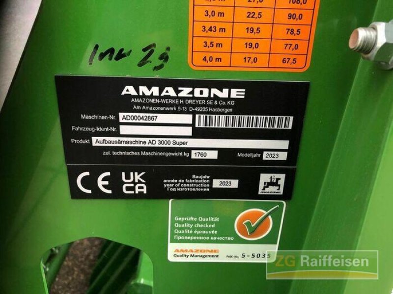 Drillmaschinenkombination tip Amazone KE 3002-150 Anbaukreis, Gebrauchtmaschine in Bühl (Poză 11)
